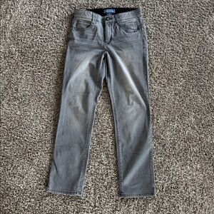 Democracy Absolution jeans 8 gray grey straight leg